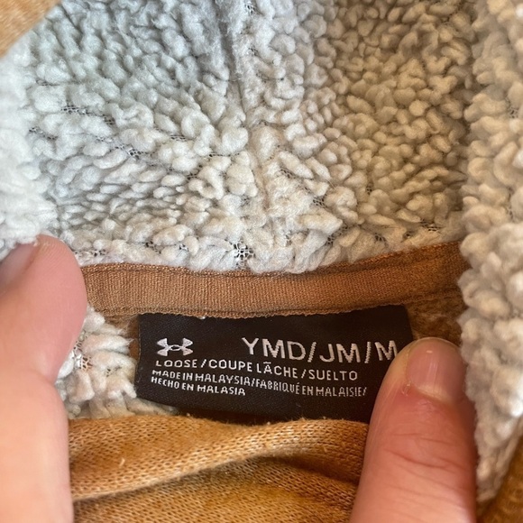 Youth Medium Camo UA Hoodie - Picture 4 of 5